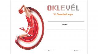 Kosárlabda oklevél 7