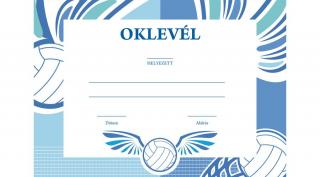 Röplabda oklevél 3