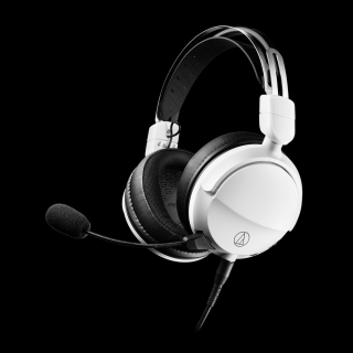 Audio-Technica ATH-GL3 nyitott gamer fejhallgató, fehér