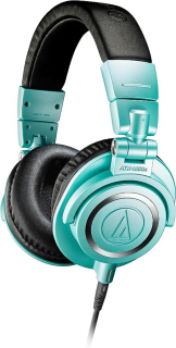 Audio-Technica ATH-M50X fejhallgató,  jégkék