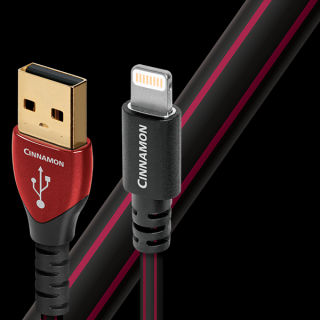 Audioquest Cinnamon USB-A --> Lightning összekötő kábel 0,75m