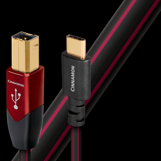 Audioquest Cinnamon USB-B --> USB-C összekötő kábel 0,75m