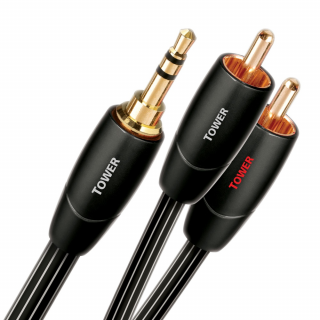 AudioQuest Tower 3.5mm Jack-RCA összekötő kábel 12m