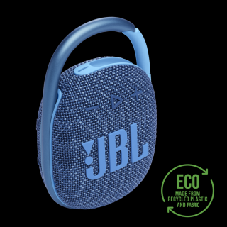 JBL Clip 4 ECO hordozható Bluetooth hangszóró, kék