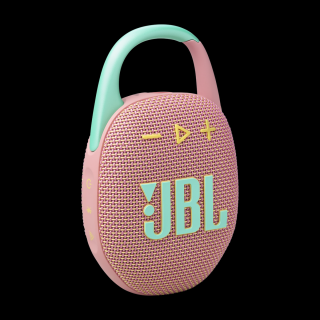 JBL Clip 5 hordozható bluetooth hangszóró, pink