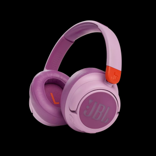 JBL JR460NC bluetooth-os, zajszűrős fejhallgató, pink