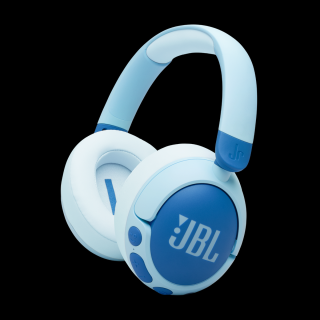 JBL Junior 470NC bluetooth-os, zajszűrős fejhallgató, kék