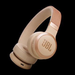 JBL Live 670NC Bluetooth fejhallgató, homok