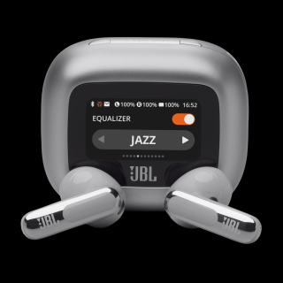 JBL Live Flex 3 fülhallgató, ezüst