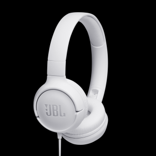 JBL T500 fejhallgató, fehér