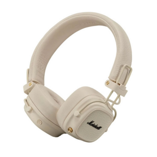 Marshall Major V Bluetooth fejhallgató, krém
