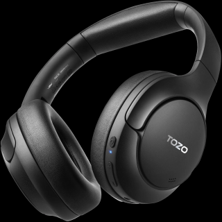 TOZO H10 zajszűrős fejhallgató, fekete
