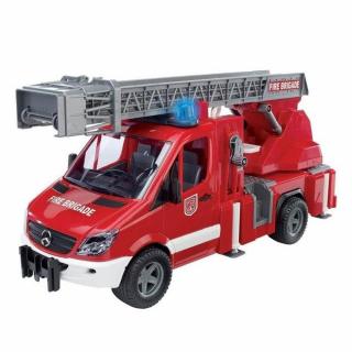 BRUDER MERCEDES SPRINTER TŰZOLTÓAUTÓ FORGÓLÉTRÁVAL