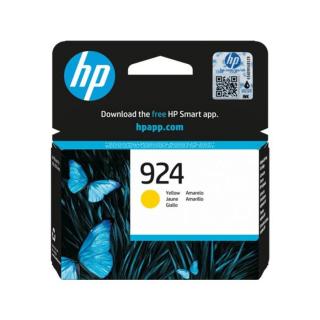 4K0U5NE Tintapatron Officejet Pro 8120e, 8130e nyomtatókhoz, HP 924, sárga, 400 oldal
