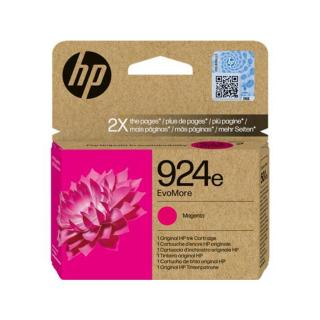 4K0U8NE Tintapatron Officejet Pro 8120e, 8130e nyomtatókhoz, HP 924 EvoMore, magenta, 800 oldal