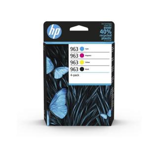 6ZC70AE Tintapatron multipack Officejet Pro 9010, 9013, 9020 nyomtatókhoz, HP 963, b+c+m+y - 4db
