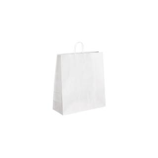 Ajándéktasak, 35X14X40 cm, VIQUEL, fehér - 50 db
