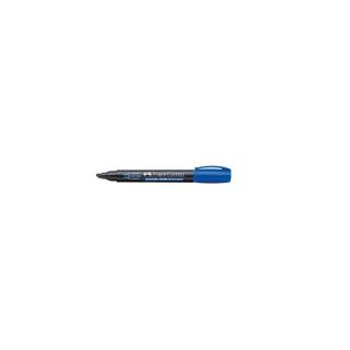 Alkoholos marker, 1,6-4,9 mm, vágott,  FABER-CASTELL "Multimark Winner 54", kék