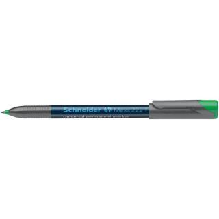 Alkoholos marker, OHP, 0,7 mm, SCHNEIDER "Maxx 222 F", zöld