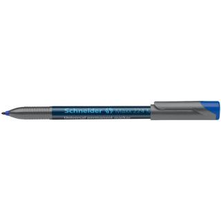 Alkoholos marker, OHP, 1 mm, SCHNEIDER "Maxx 224 M", kék