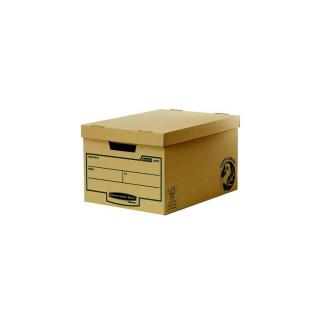 Archiválókonténer, karton, nagy, "BANKERS BOX® EARTH SERIES by FELLOWES®" - 10db