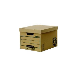 Archiválókonténer, karton, standard, "BANKERS BOX® EARTH SERIES by FELLOWES®" - 10db