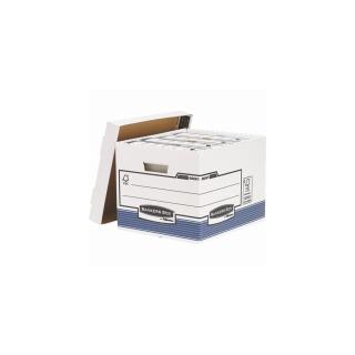 Archiválókonténer, karton, standard, "BANKERS BOX® SYSTEM by FELLOWES®", kék - 10db