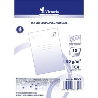 Borítékcsomag, TC4, szilikonos, VICTORIA PAPER - 10db