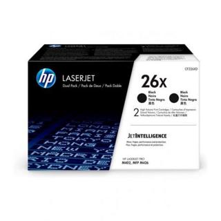CF226XD Lézertoner LaserJet Pro M402, 426 nyomtatókhoz, HP 26X, fekete, 2*9k - 2db