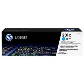 CF401X Lézertoner Color LaserJet Pro M252,M277 nyomtatóhoz, HP 201X, cián, 2,3k