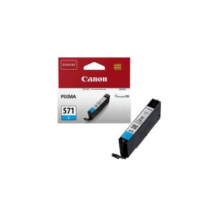 CLI-571C Tintapatron Pixma MG5750, 6850,7750 nyomtatókhoz, CANON, cián, 7 ml