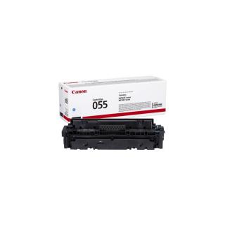 CRG-055 Lézertoner i-Sensys LPB663, 664, MF742, 744, 746 nyomtatókhoz, CANON, cián, 2,1k