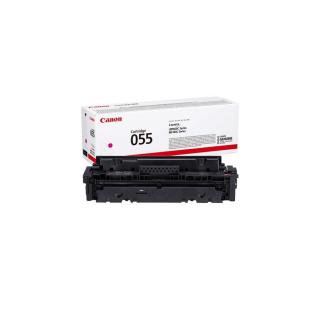 CRG-055 Lézertoner i-Sensys LPB663, 664, MF742, 744, 746 nyomtatókhoz, CANON, magenta, 2,1k