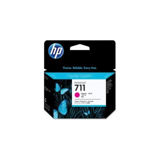 CZ135A Tintapatron DesignJet T120, T520, nyomtatókhoz, HP 711, magenta, 29ml - 3db