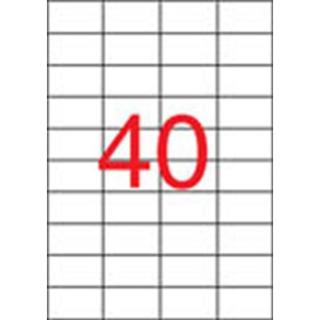 Etikett, univerzális, 52,5x29,7 mm, APLI, 4000 etikett/csomag