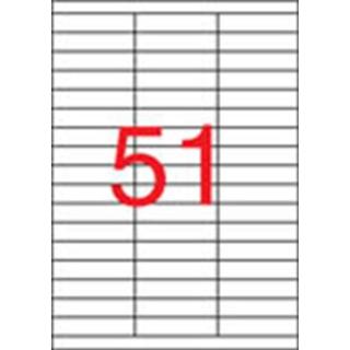 Etikett, univerzális, 70x16,9 mm, APLI, 5100 etikett/csomag