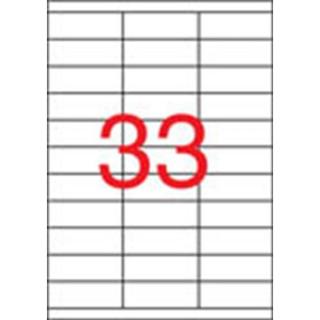 Etikett, univerzális, 70x25,4 mm, APLI, 16500 etikett/csomag