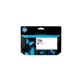 F9J66A Tintapatron DesignJet T730, T830 nyomtatókhoz, HP 728, magenta, 130 ml