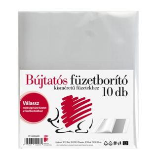 Füzetborító, A5, PP, víztiszta, ICO "Süni" - 10db
