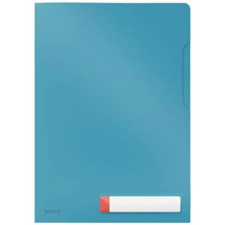 Genotherm, "L", A4, PP, LEITZ "Cosy Privacy", nyugodtkék - 3db
