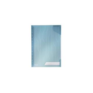 Genotherm, "L", lefűzhető, A4, 200 mikron, LEITZ "CombiFile", kék - 5db
