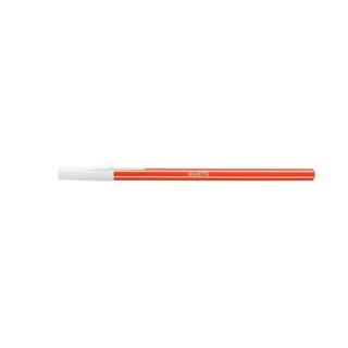 Golyóstoll, 0,7 mm, kupakos, ICO "Signetta", piros