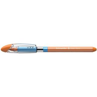 Golyóstoll, 0,7 mm, kupakos, SCHNEIDER "Slider Basic XB", narancssárga