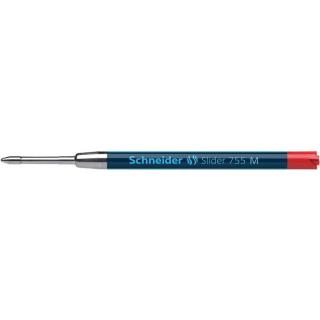 Golyóstollbetét, 0,5 mm, SCHNEIDER "Slider 755", piros