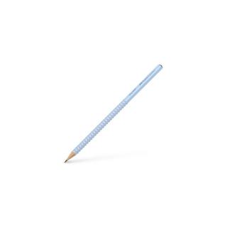 Grafitceruza, B, háromszögletű, FABER-CASTELL "Grip 2001", égkék