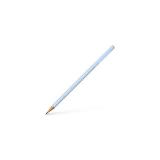 Grafitceruza, B, háromszögletű, FABER-CASTELL "Sparkle", gyöngyház égkék