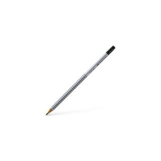 Grafitceruza radírral, B, háromszögletű, FABER-CASTELL "Grip 2001"