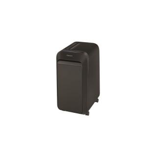 Iratmegsemmisítő, mikrokonfetti, 18 lap, FELLOWES "Powershred LX221", fekete