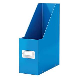Iratpapucs, PP/karton, 95 mm, LEITZ "ClickStore", kék