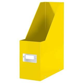 Iratpapucs, PP/karton, 95 mm, LEITZ "ClickStore", sárga
